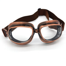 evomosa Motorradbrille Vintage Pilotenbrille Retro Motocrossbrille Outdoor Brillen Sportbrille fr Halbhelm