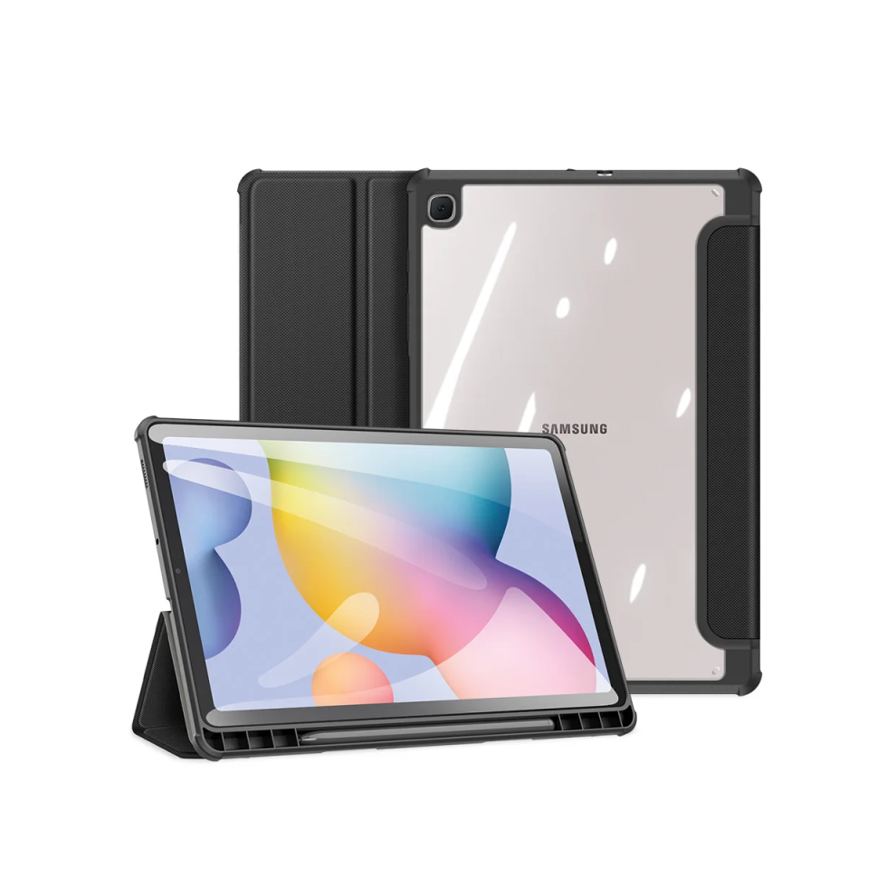 (, A8 10.5 In) Tablet Case For Samsung Galaxy Tab S7 S8 S9 S6 Lit Black 976662517791