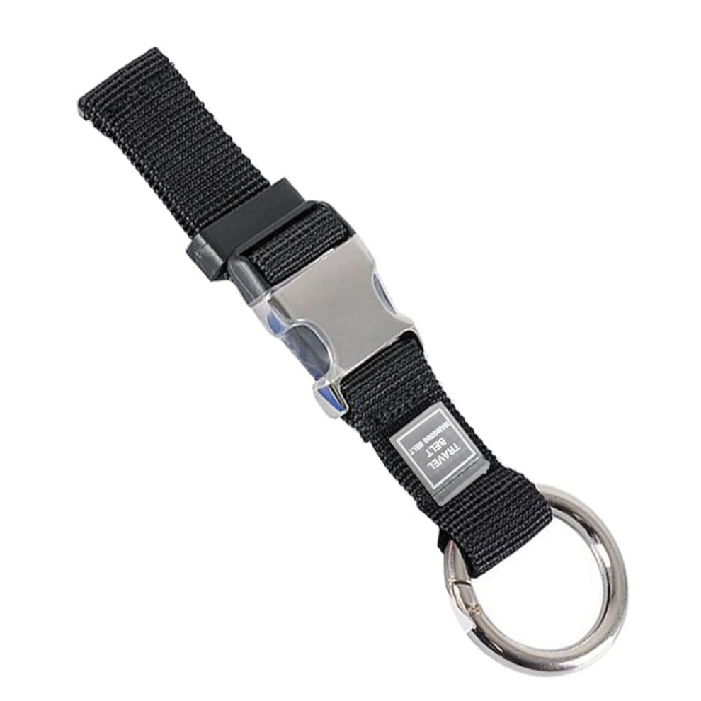 Bagageriem Voor Extra Bagage Jasgripper Bagageriemen Bagage Kofferriemen Reisaccessoires - Maak Uw Handen Vrij Draag Uw Extra Tassen Gemakkelijk Zwart-image