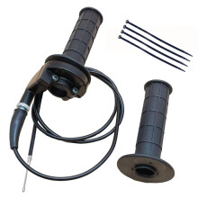 Cavo acceleratore Aniro Moto + manopole acceleratore manubrio + morsetto alloggiamento acceleratore per 50cc 90cc 110cc 125cc 140cc 200cc 250cc 4