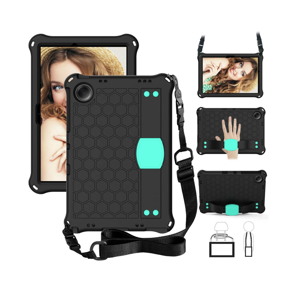 (Black Aqua, Tab A 8.4 2020 T307) Kids Eva Case For Samsung Galaxy Tab A9 A9plus A8 Blue,Black 976662518392