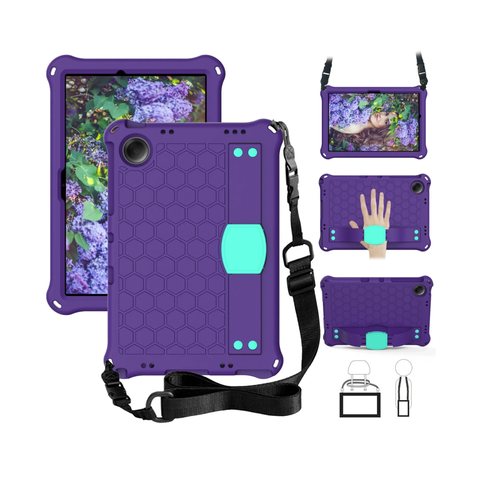 (Purple Aqua, Tab A 8.4 2020 T307) Kids Eva Case For Samsung Galaxy Tab A9 A9plus A8 Blue,Purple 976662518514