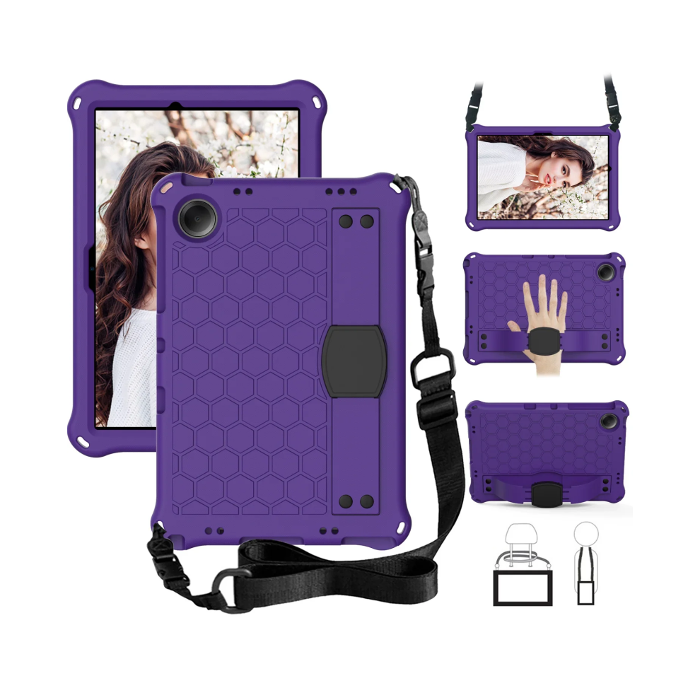 (Purple Black, Tab A 8.4 2020 T307) Kids Eva Case For Samsung Galaxy Tab A9 A9plus A8 Black,Purple 976662518972