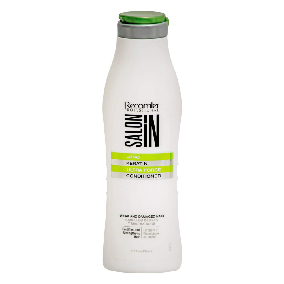Profesion Lne Z Skanie Recamier Salon In Keratin Ultra Force Conditioner Damaged Hair| Acondicionador Cabello Maltratado 300Mililiter