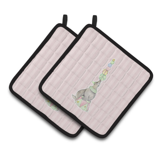 "Caroline's Treasures BB6858PTHD Conjunto de 2 Pegas de Cozinha, 7.5 x 7.5", Multicolor"