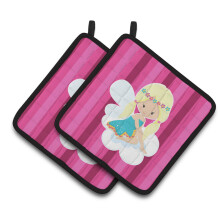 "Caroline's Treasures BB6808PTHD Par de Pegas para Panelas, 7,5 x 7,5 cm, Multicolor"