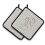 "Caroline's Treasures BB6859PTHD Conjunto de Pegas para Panelas, 7.5 x 7.5", Multicolor" 1