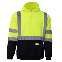 New York Hi-Viz Workwear H8312 Ανδρικό ANSI Class 3 Υψηλής Ορατότητας, Λάιμ, Μέγεθος 5-XL