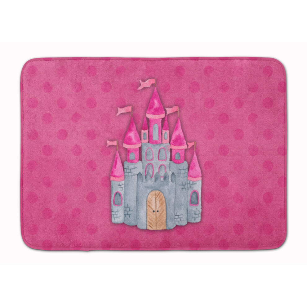 Caroline's Treasures Princess Castle Watercolor Floor Mat 19 X 27 Multicolor Caroline's Schatten
