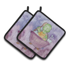 "Caroline's Treasures Suporte de Panela Tartaruga Água Decorativo, 7.5""H x 7.5""W, Multicolorido"