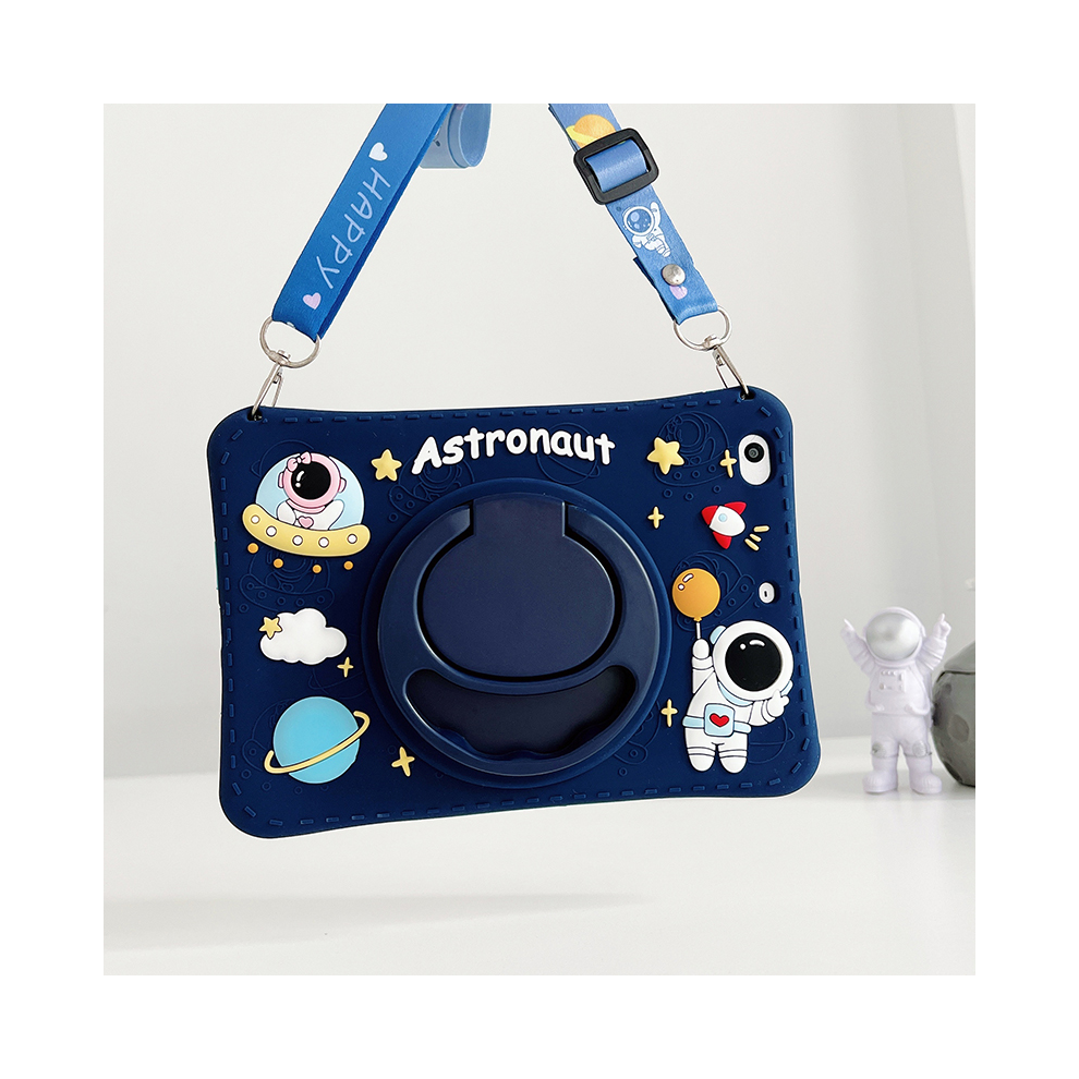 (Yhy (With Strap), Tab A9 Plus 11 Inch) Kids Astronaut Stand Tablet Case For Samsung Galax 976662526977