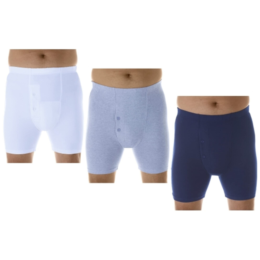 Wearever Mens Incontinence Boxer Briefs For Bladder Control With Regular Absorbency - Reusable & Washable Leak Proof Underwear For Men Pack Of 3 Assor