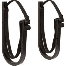 Suspenz Sup Wall Storage Rack Stand Up Paddeltavla och surfbrdhllare/krok med skerhetsband svart (12-0105)