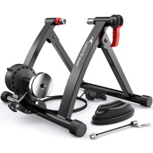 Sportneer Bike Trainer - Magnetic Stationary Bike Stand for 26-28"""" & 700C Wheels - Adjustable 6 Level Resistance Bike Trainer Stand for Indoor R