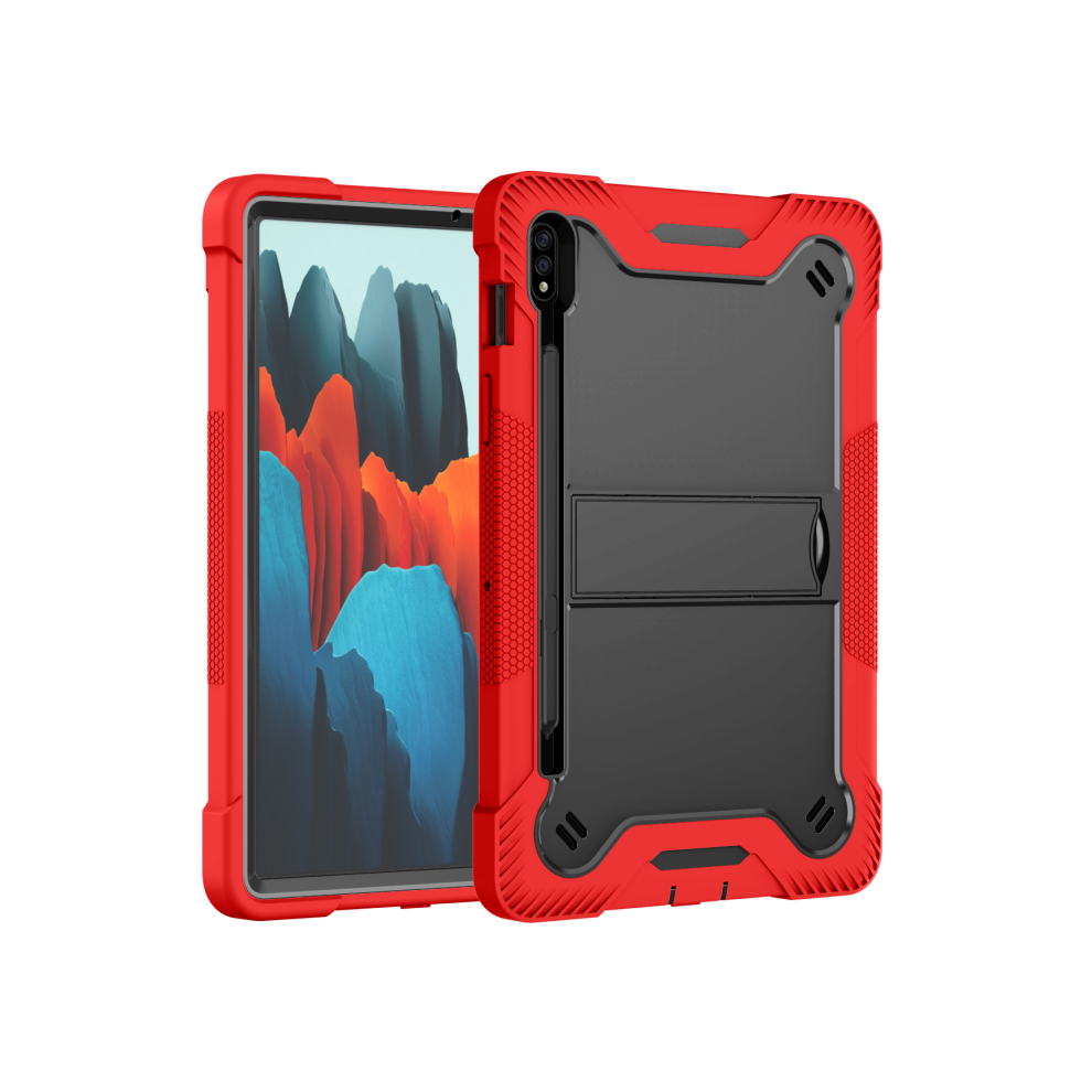 (Red Black, Tab A 8.0 T290 T295) Armor Case For Samsung Galaxy Tab A 10.1 A8 10.5 G Black,Red 976662532077