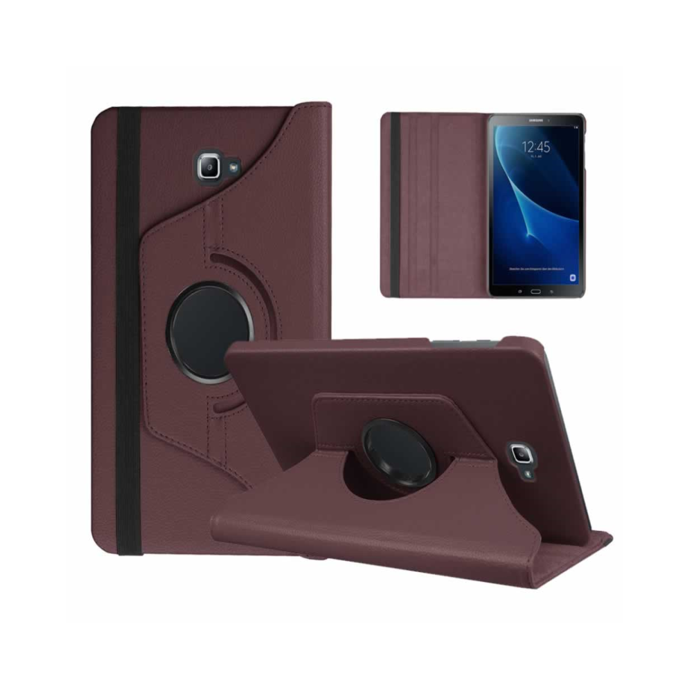 (Brown) For Samsung Galaxy Tab A 10.1 2016 Sm-T580 T585 36 Brown 976662537232