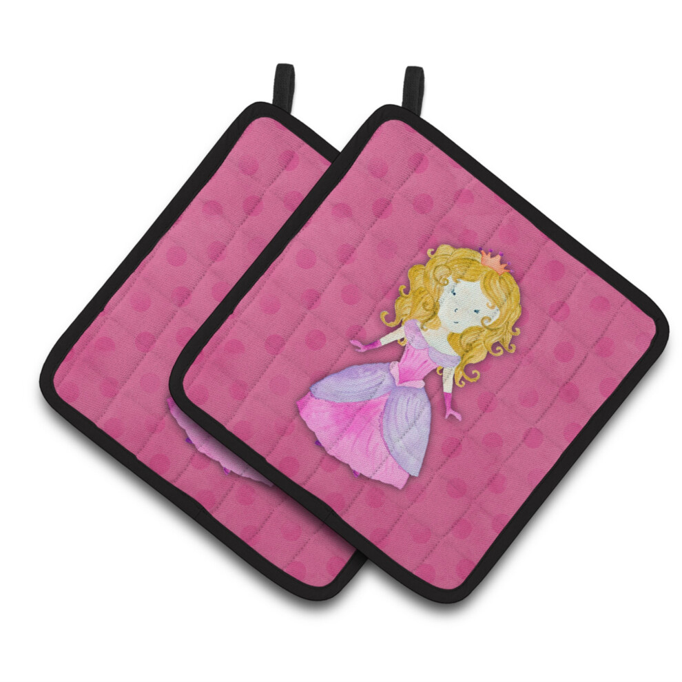 Manique d   cor   e     l'aquarelle Princesse des Tr   sors de Caroline 7,5"""""""" x 7,5"""""""" Multicolore""