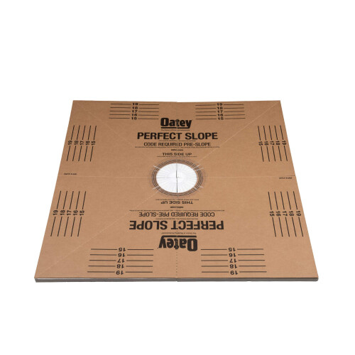 Oatey 41640 Ιδανική Βάση Κλίσης, 40 in. x 40 in., Καφέ