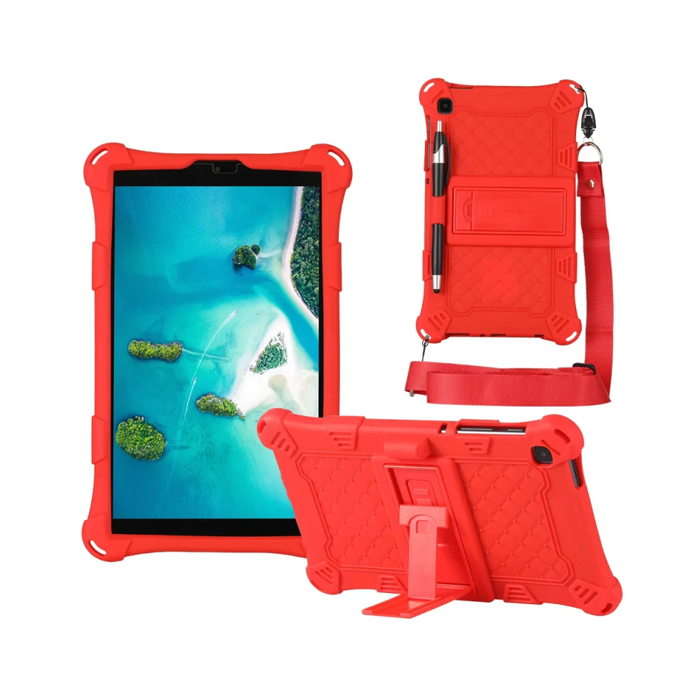 ( Strap Pen, Tab A7 Lite Sm-T220) Case For Samsung Tab A7 Lite 8.7-Inch Sm-T220 T225 Red 976662544056