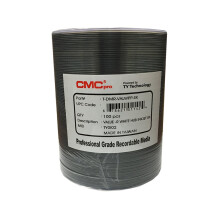 CMC Pro Taiyo Yuden Valueline 16x 4,7 GB Vit blckstrlebavet Utskrivbart DVD-R 100-skiva bandfolie