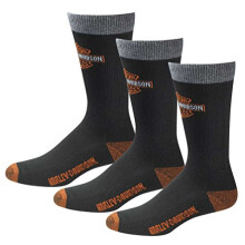 Harley-Davidson Herr UltraDri 3-pack Poly Blend Ridstrumpor D99202870-001