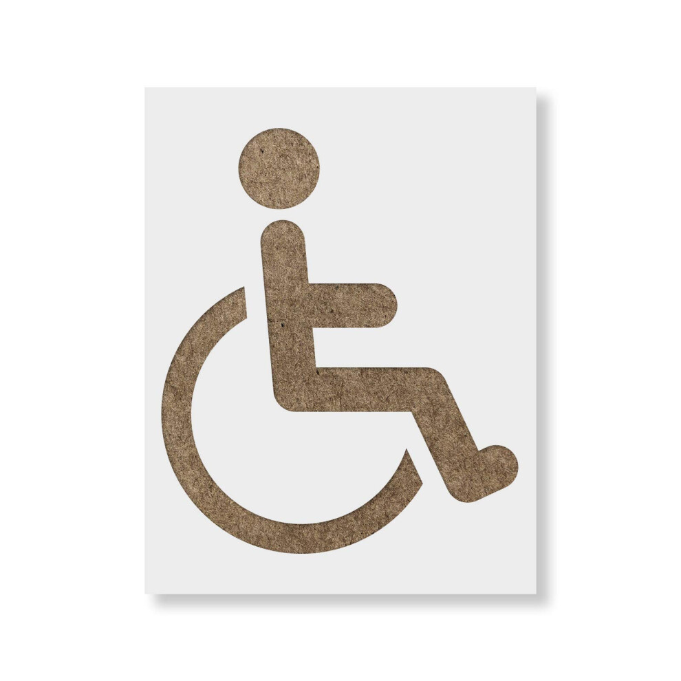 Handicap Symbol Stencil - Handicap Stencil Handicap Stencil Art Handicap Stencils Stencil Handicap Handicap Parking 649553399324