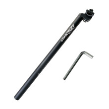 UPANBIKE Fietszadelpen Aluminiumlegering Extra lang 17,7 inch (450 mm) Vervangende fietszadelpen f 25,4 27,2 28,6 30,4 30,9 31,6 mm (25,4 mm)