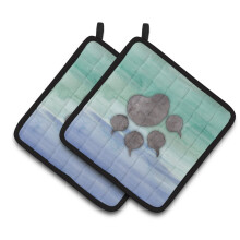 "Caroline's Treasures Suporte de Panela com Pata de Gato, 7.5""H x 7.5""W, Multicolor"