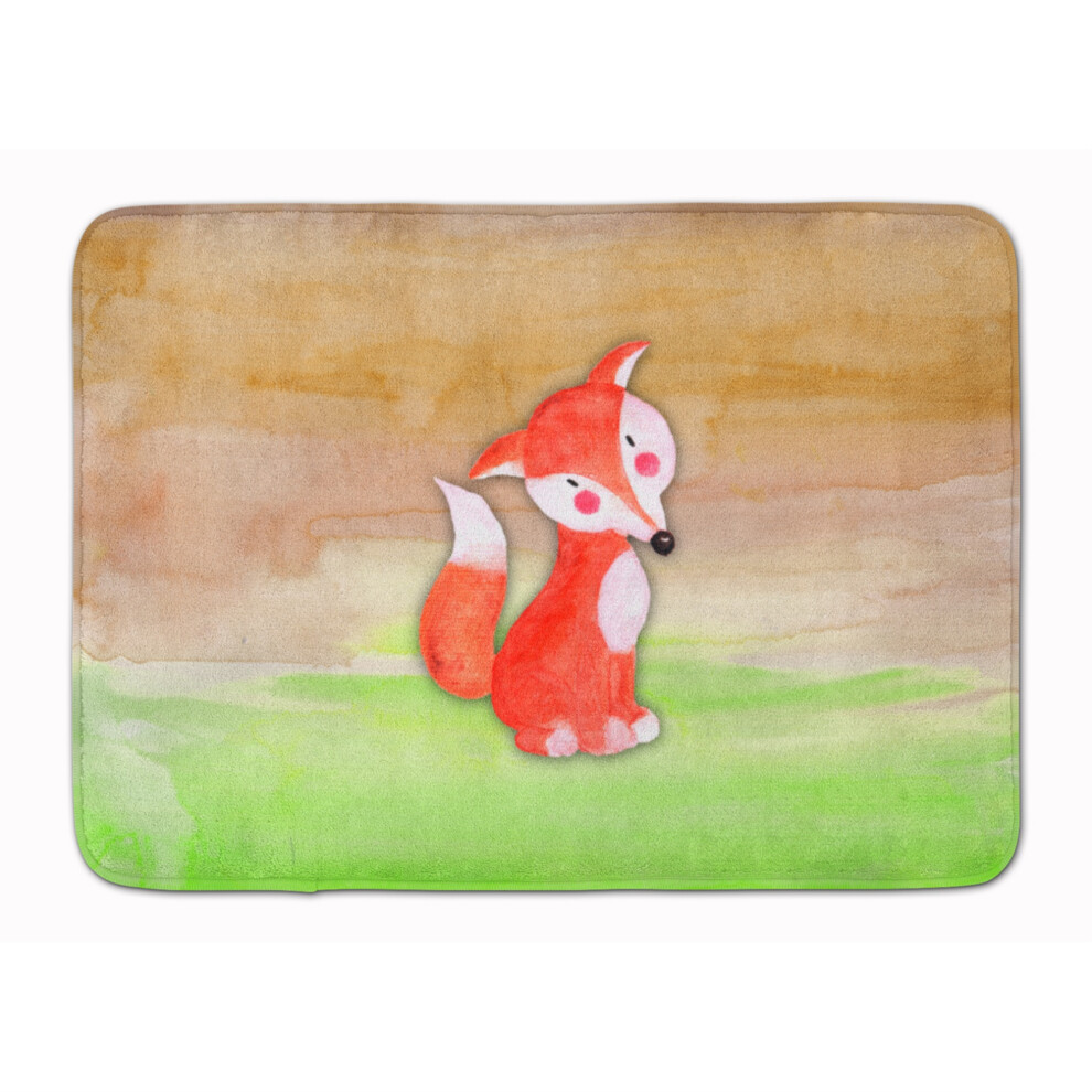 Tapis De Sol Aquarelle Caroline's Treasures Fox 48 X 68 Cm Multicolore-image