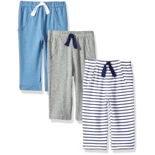 Unisex bavlnen nohavicky a leg ny Hudson Baby s n morn ckymi pruhmi, 9-12 mesiacov