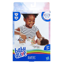 Confezione di ricarica per pannolini Baby Alive, 18 pezzi