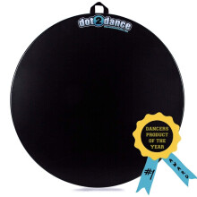 dot2dance Portable Dance Floor 32 inches  Marley Flooring Ballet Training Equipment  Tap Dance Floor  Turning Boards for Dancers & Figure Skating Prac