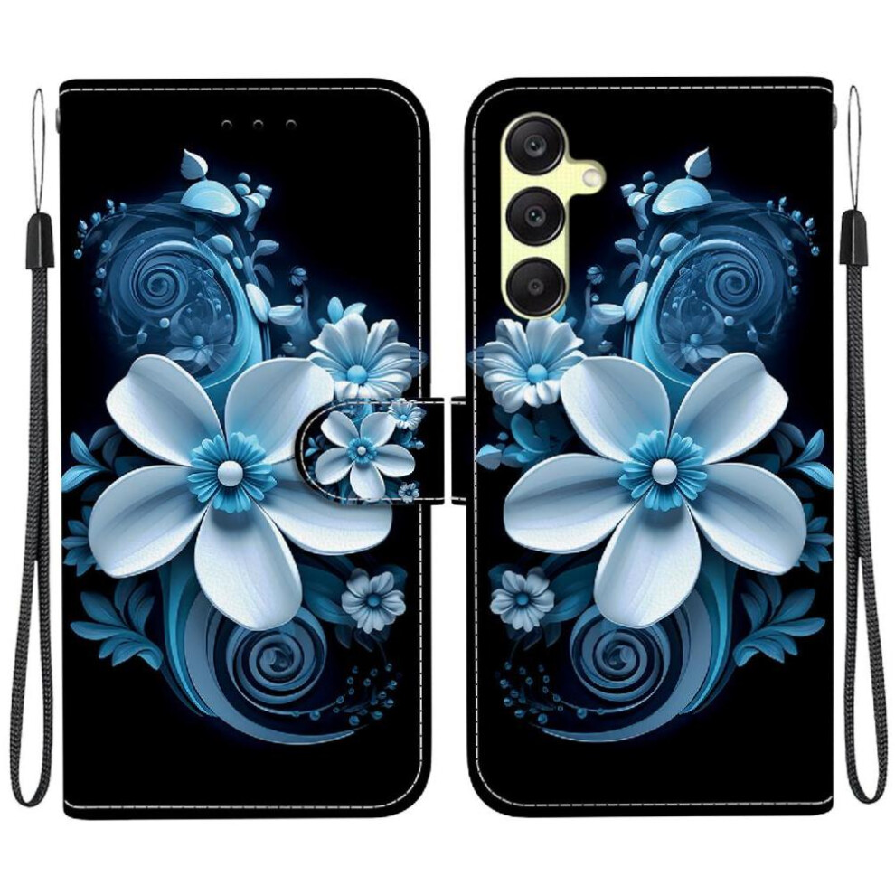(C5 ) Compatible With Samsung Galaxy A25 5G Case Pu Leather Card Slot Kickstand Pattern Cover Card Slots 764490322379
