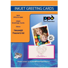 PPD wenskaart papier afdrukbare wenskaarten met enveloppen voor inkjetprinter 8,5 x 11 blanco halfgevouwen tot 5,5 x 8,5 aangepaste kaarten voor verj