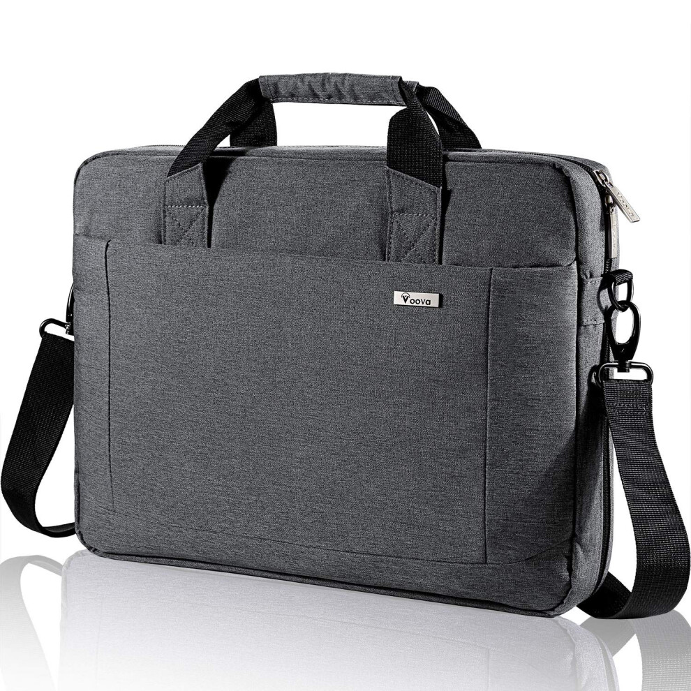 Voova Laptop Bag Case 16 15.6 15 Inch Laptop Briefcase Expandable Computer Shoulder Messenger Bag Waterproof Carrying Case With Tablet Sleeve For Men 725350027162
