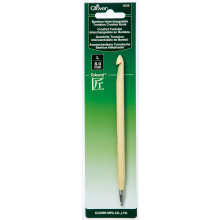 CLOVER Takumi Bamboo Interchangeable Tunisian Crochet Hook Brown 6.5 Height x 0.2 Width x 0.2 Length