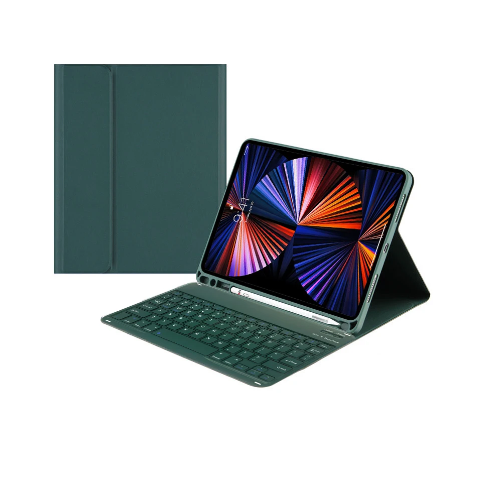 (, A8 10.5 Inch) Keyboard Cover Funda For Samsung Galaxy Tab A9+ A9 Green 976662552402