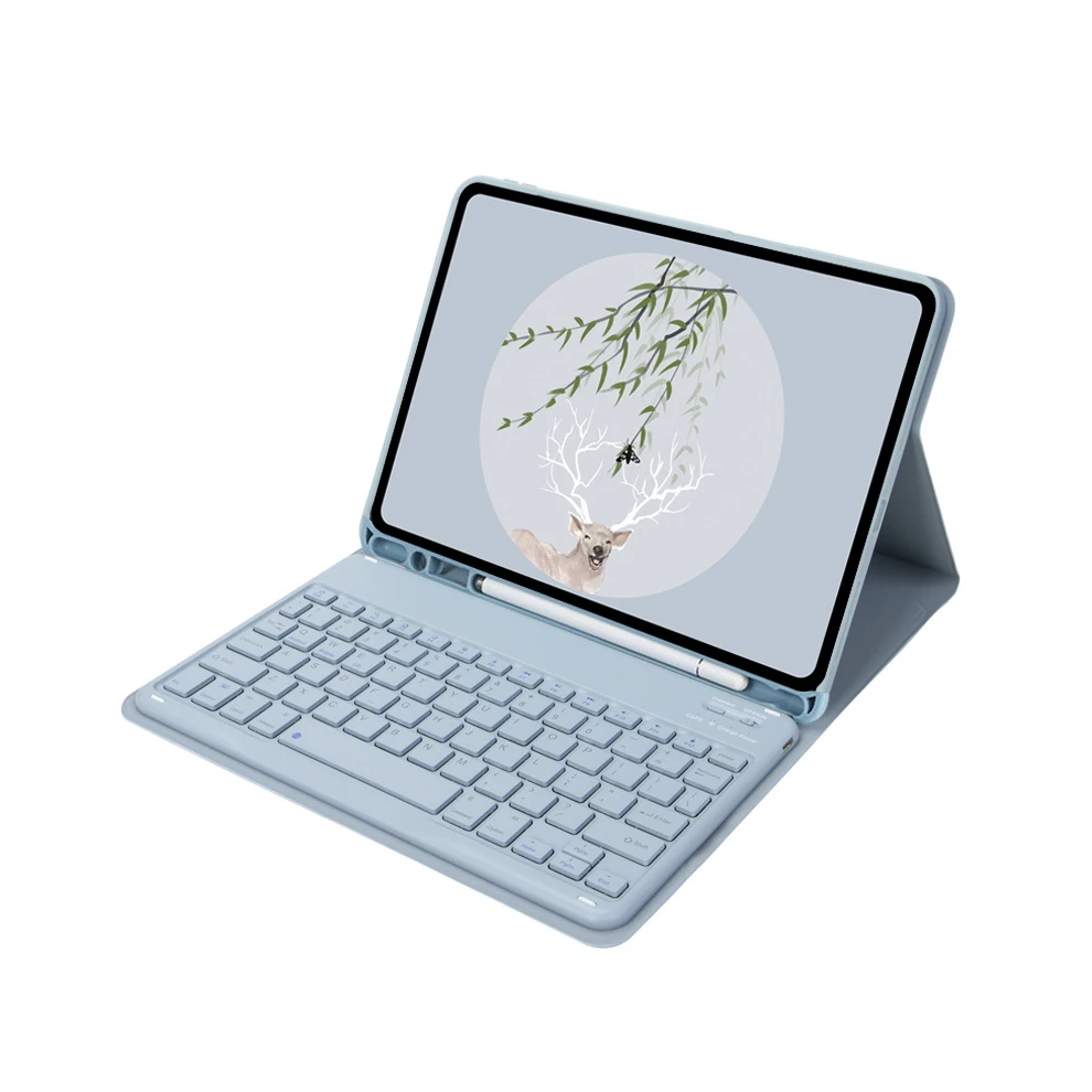 (Misty A8 10.5 Inch) Keyboard Cover Funda For Samsung Galaxy Tab A9+ A9 Blue 976662552549