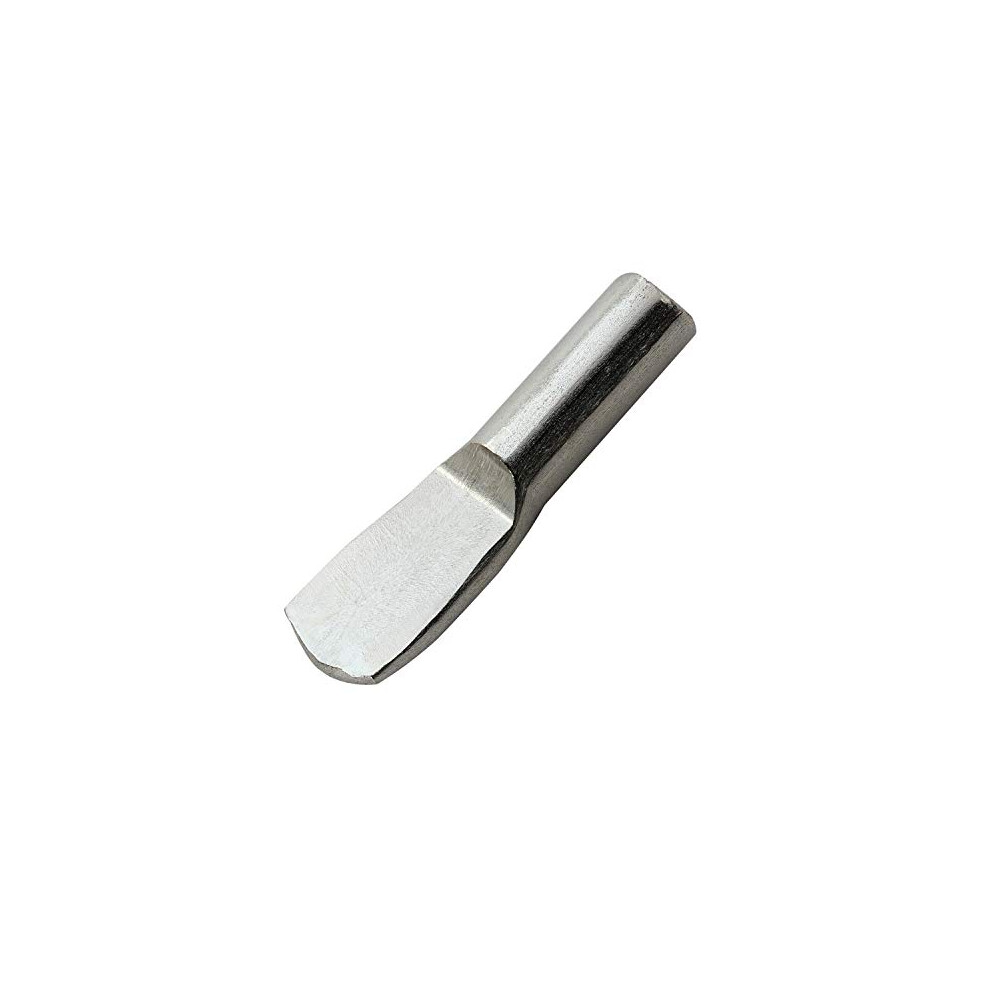 25 Pack Rok Tiny Size Heavy Duty 1/8 3Mm Shelf Pin Spoon Shaped Cabinet Support Pegs Holder Metal Nickel Finish - Roksp3n 614405018968