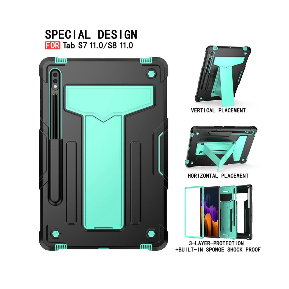 ( Mint, S8 X700 X706) For Samsung Galaxy Tab S8 Sm-X700 X706 S7 T870 T87 Black 976662559210