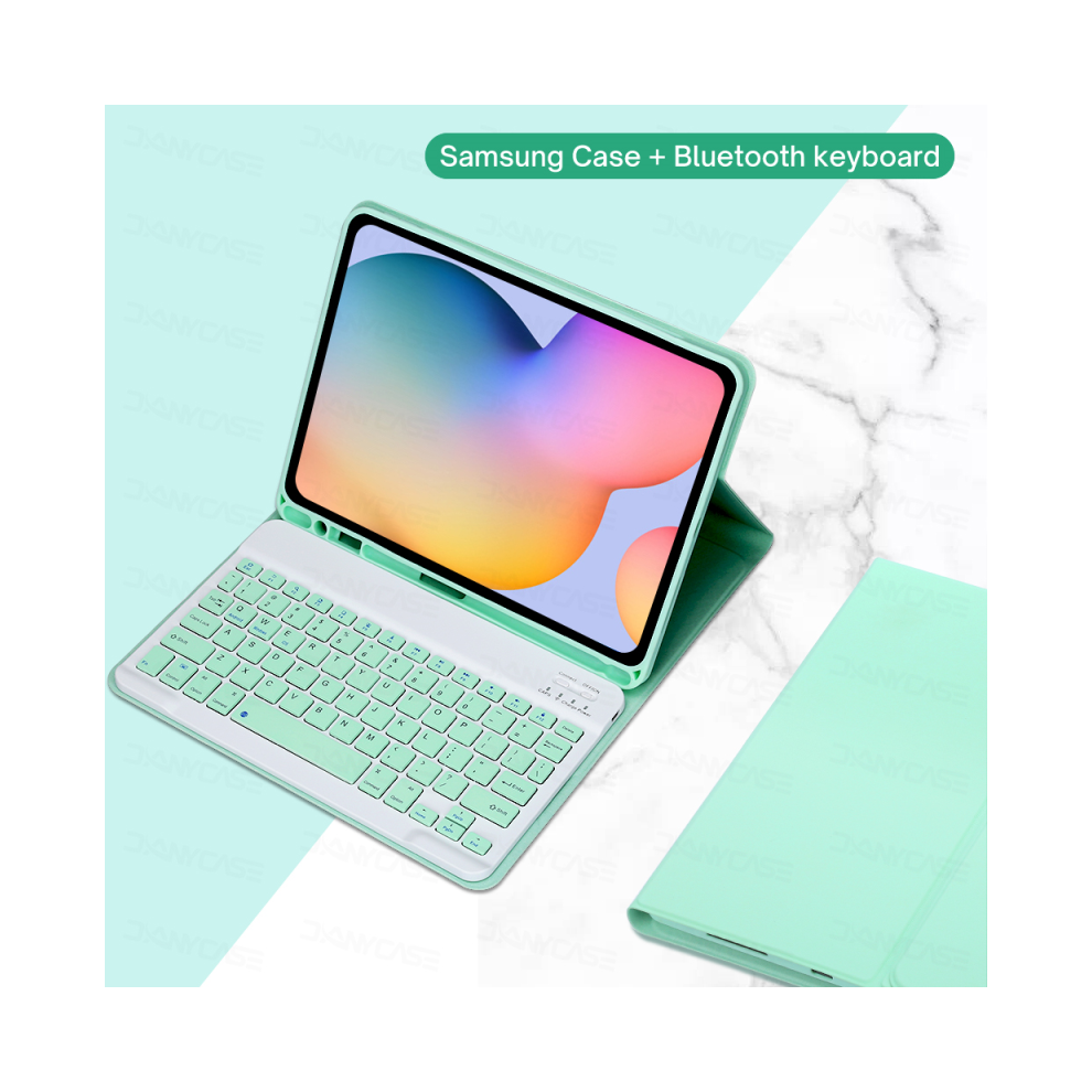 (Light 1, S9 11In) For Samsung Galaxy Tab A8 10.5 S6 Lite 10.4 S7 S8 Green 976662562722