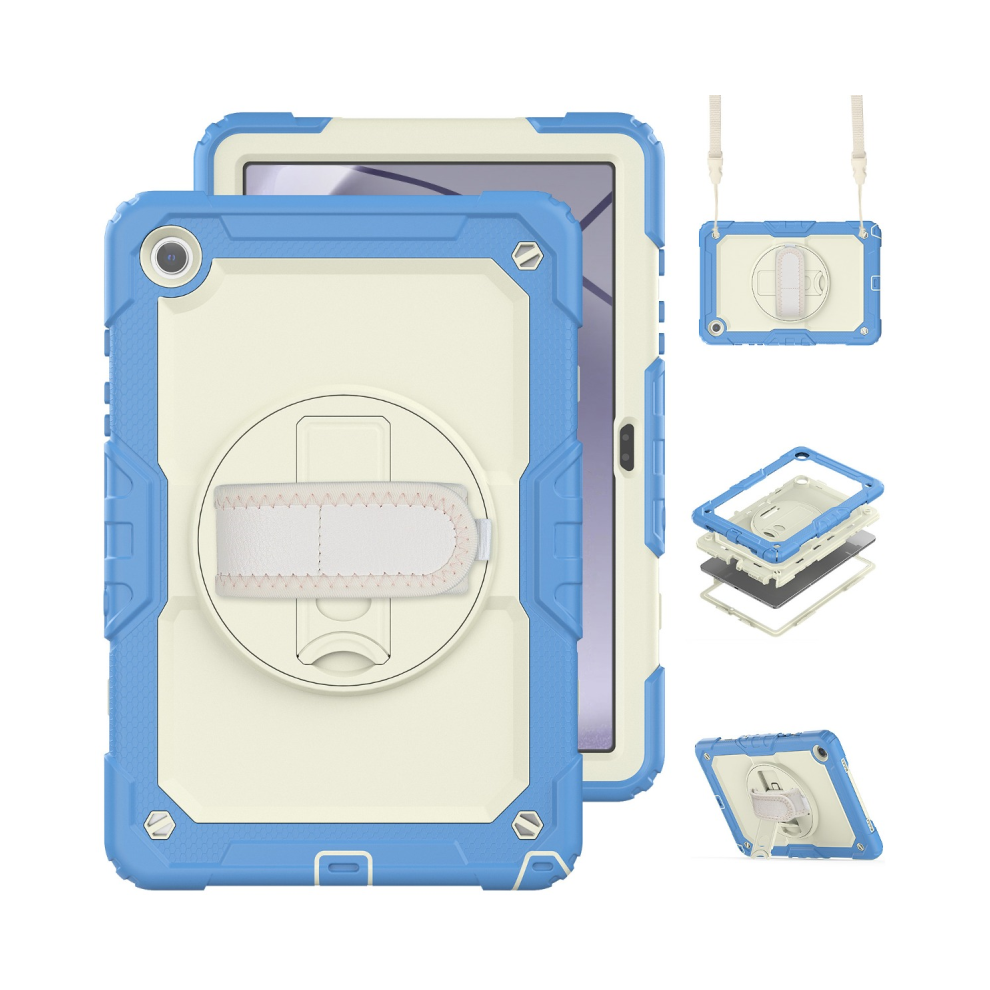 ( Tab A9 8.7 2023) Armor Case For Samsung Galaxy Tab A9 Plus 11 2023 Blue 976662564931