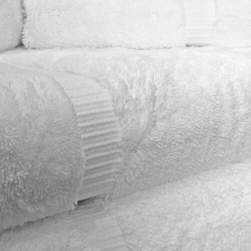 Toalhas de Algodão Turco Premium Super Macias e Absorventes (Conjunto de 8 Toalhas, Branco) 1