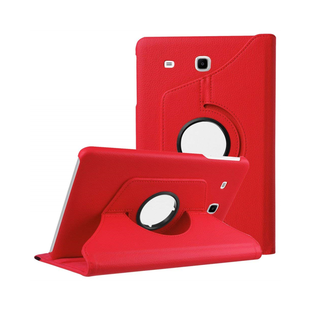 (, Tab E 8.0 T377 T375) Magnetic Case For Samsung Tab E 9.6 T560 Pu Leathe Red 976662571656