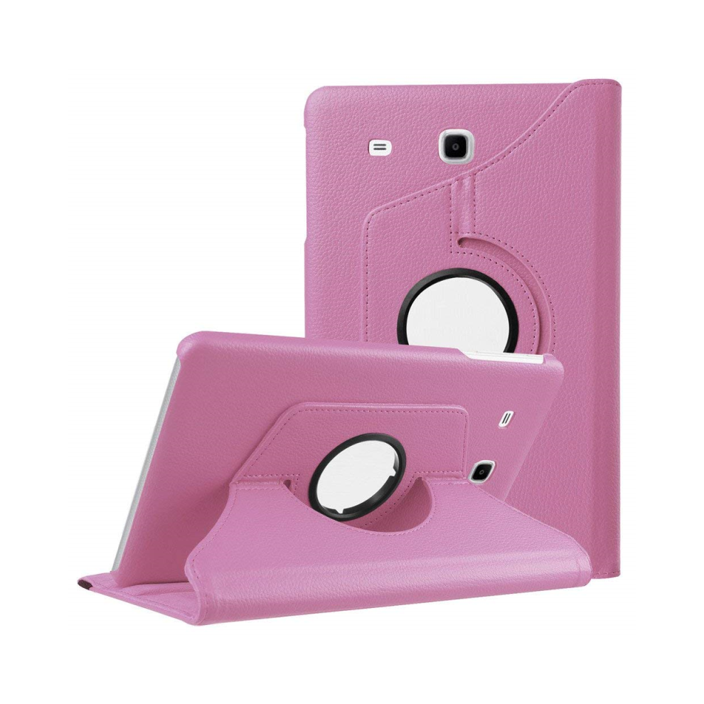 (, Tab E 7.0 T110 T113) Magnetic Case For Samsung Tab E 9.6 T560 Pu Leathe Pink 976662571953