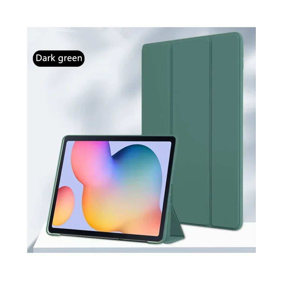 (Dark S6 Lite 10.4 2022) Case For Samsung Galaxy Tab S6 Lite 10.4Inchfoldin Green 967854185638