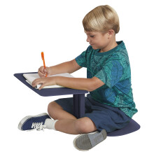 EcR4Kids The Surf Scrivania portatile da terra per bambini, seduta flessibile per aule scolastiche e istruzione parentale, scrivania monoblocco,