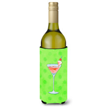 "Caroline's Treasures Insulador de Bebidas Polkadot Verde, 750 ml, Multicolorido"