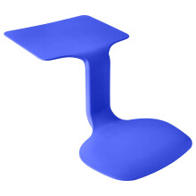 ECR4Kids Mesa Portátil Surf, Assentos Flexíveis, Azul