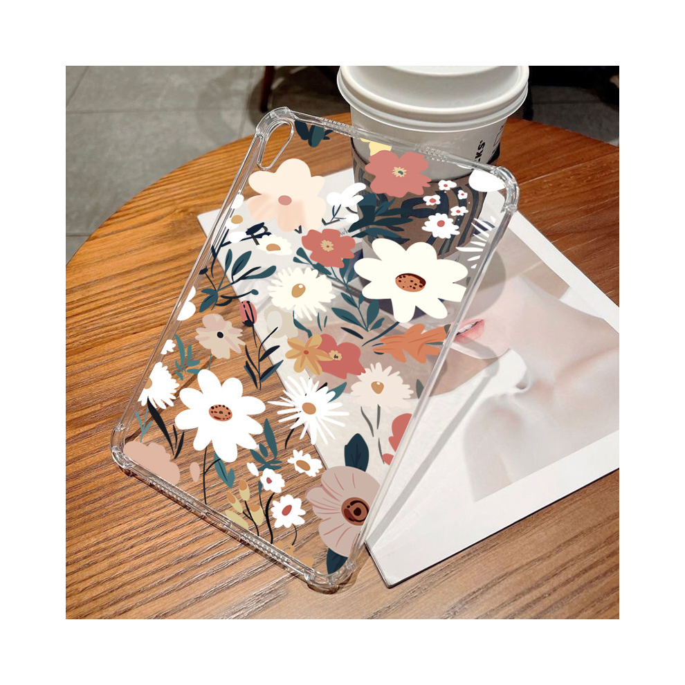 (P197, A9 8.7 Sm X110) Flower Smile Tablet Case For Samsung Galaxy Tab S9 967854194845